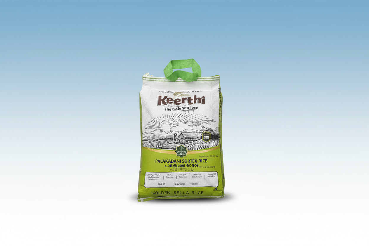 Keerthi golden sella rice (5 kg)