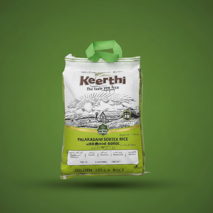 Keerthi golden sella rice (5 kg)