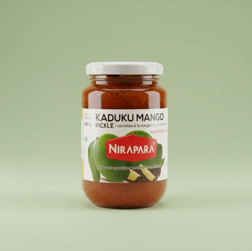 Nirapara Kaduku Mango pickle 400g