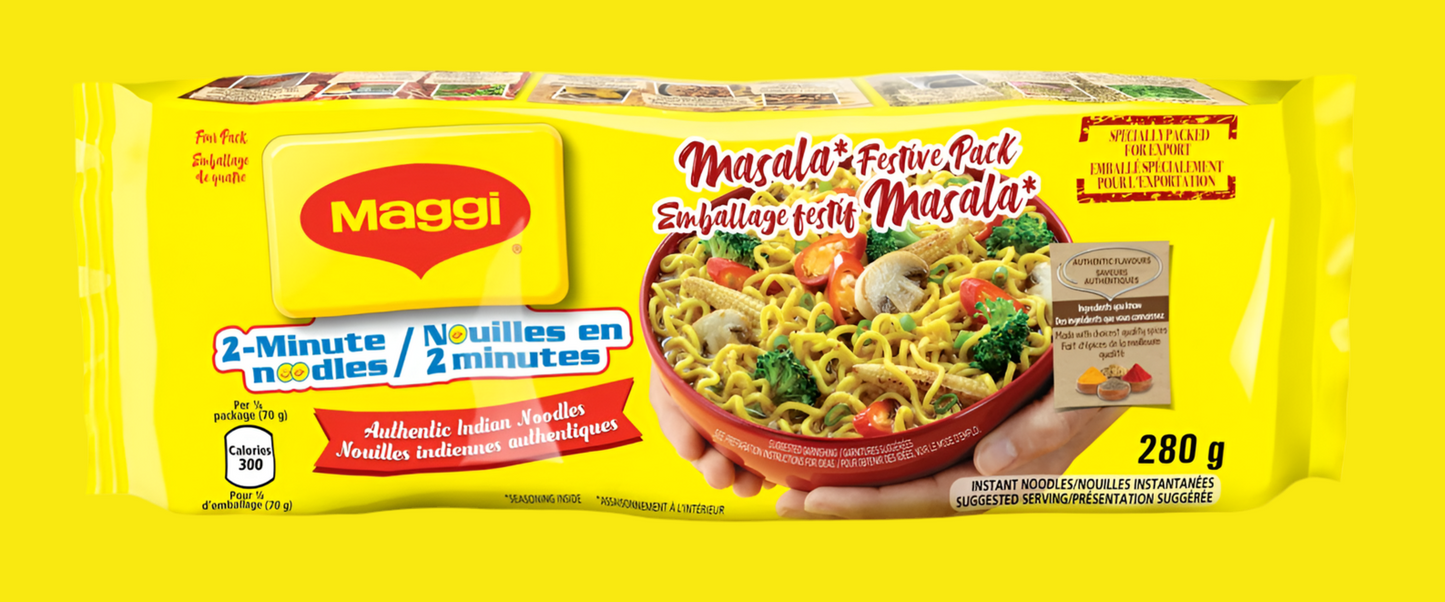 Maggi Masala Noodles 4Pack – 280g