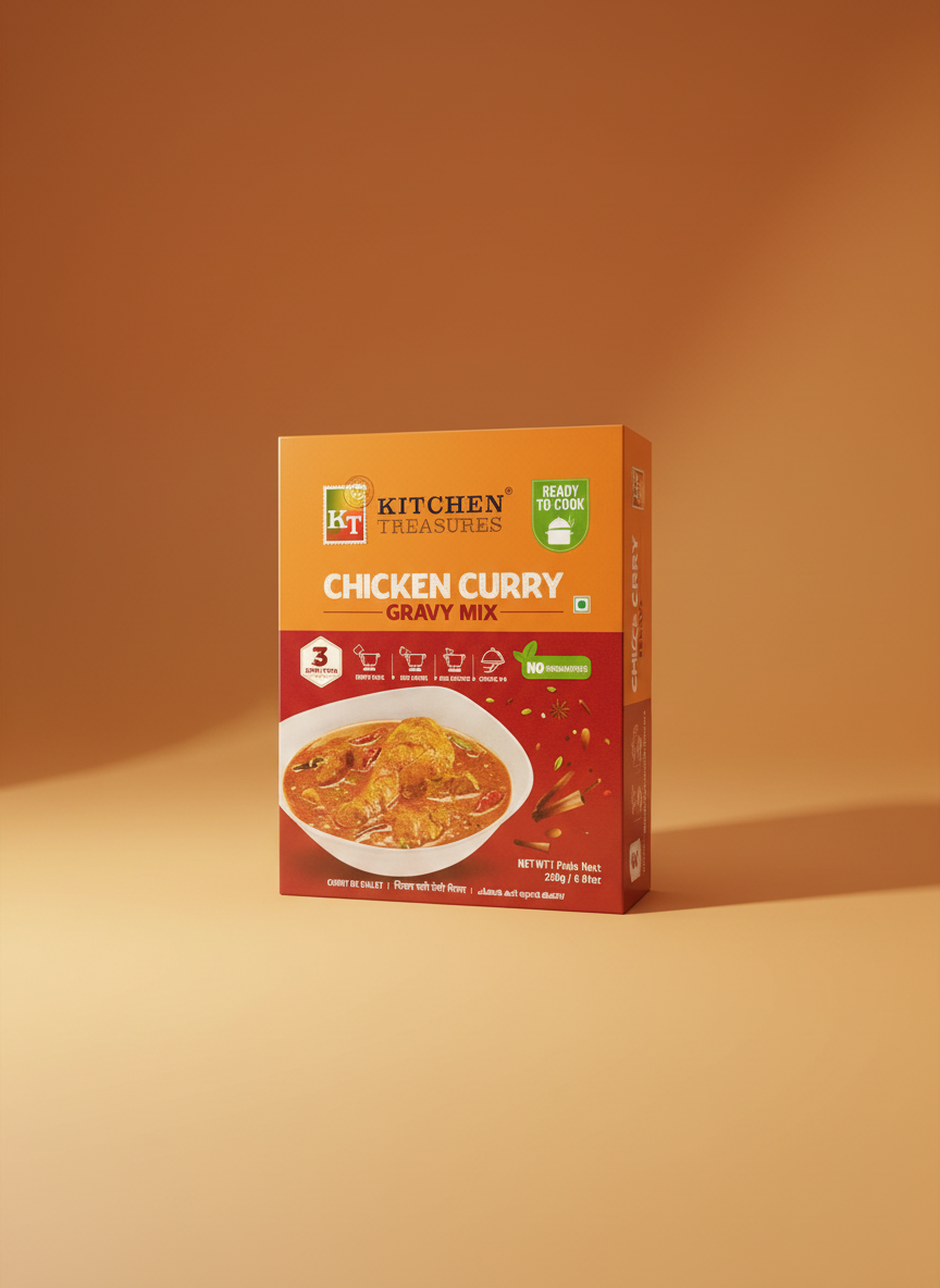 Kitchen Treasures Chicken Curry Gravy Mix 250g