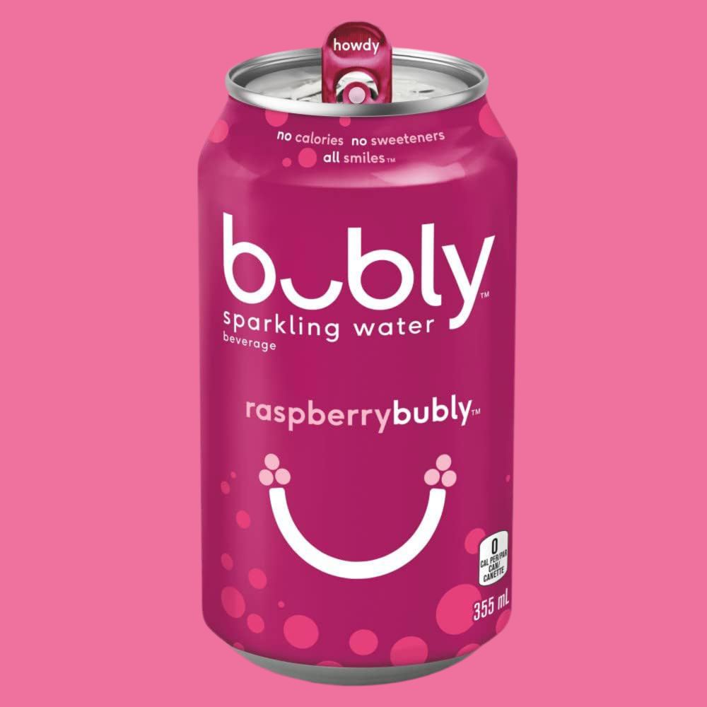 Bubly raspberry 355ml