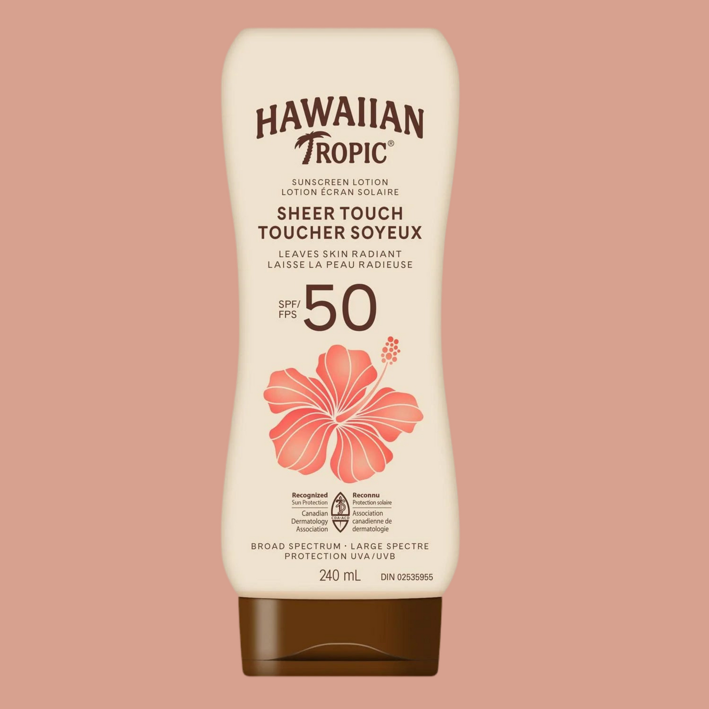 Hawaiian Tropic Sheer Touch Spf‑50 Sunscreen Lotion 240mL