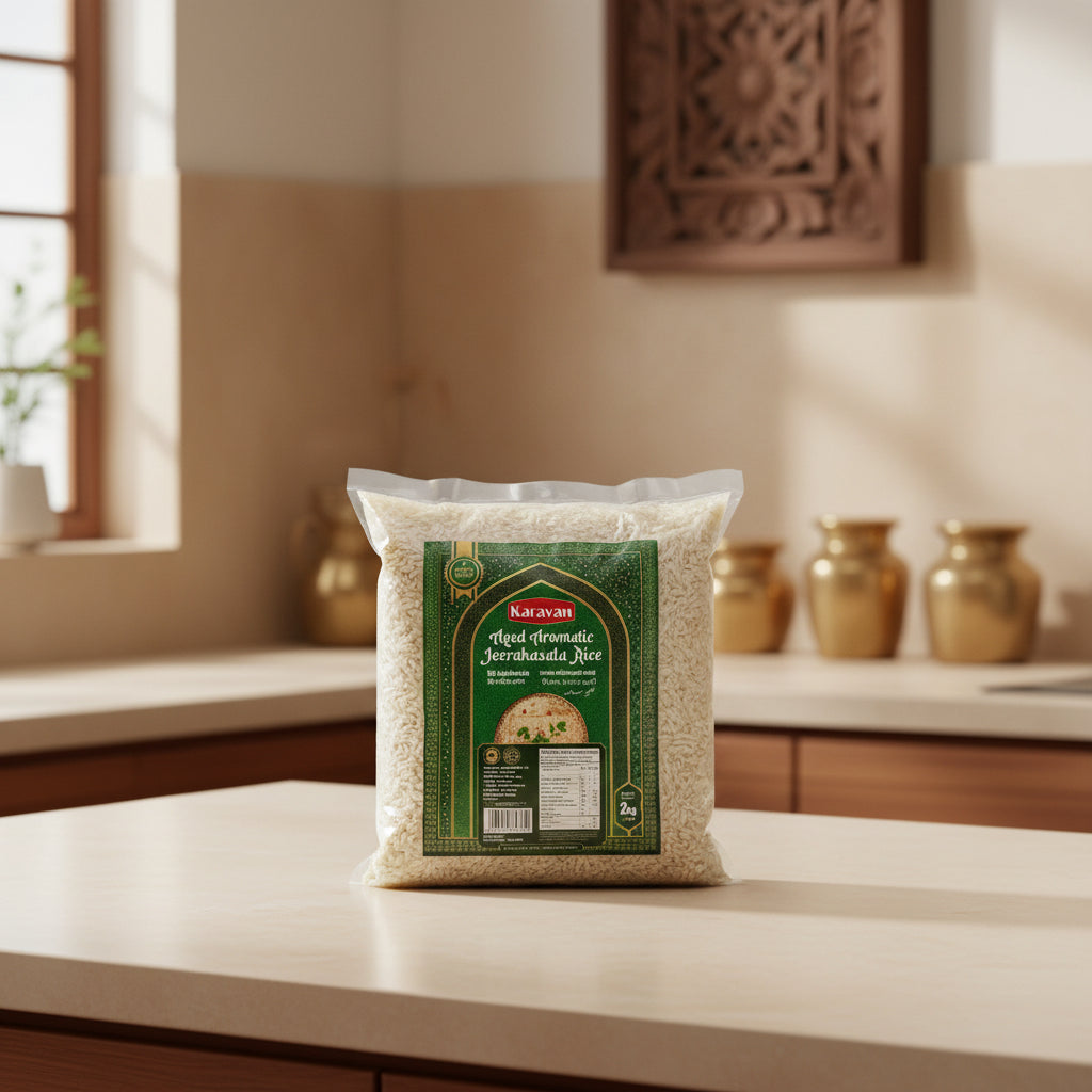 Karavan Aged Aromatic Jeerakasala Rice 2KG
