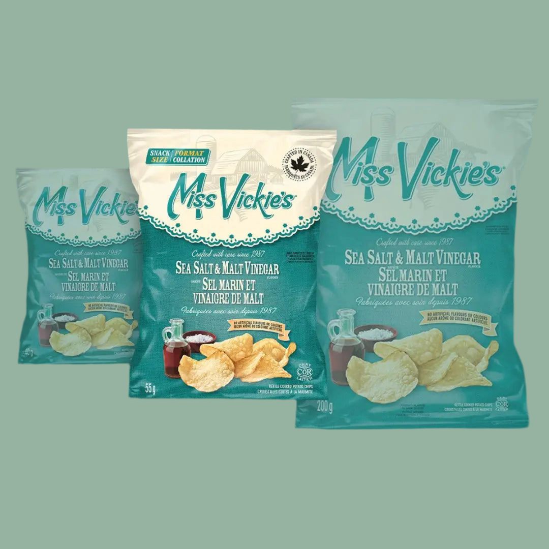 Miss Vickies Sea Salt & Malt Vinegar 55g