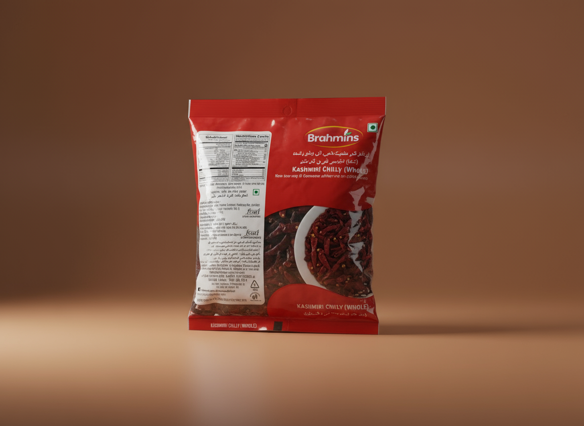 Brahmins Kashmiri Chilli Whole - 100g