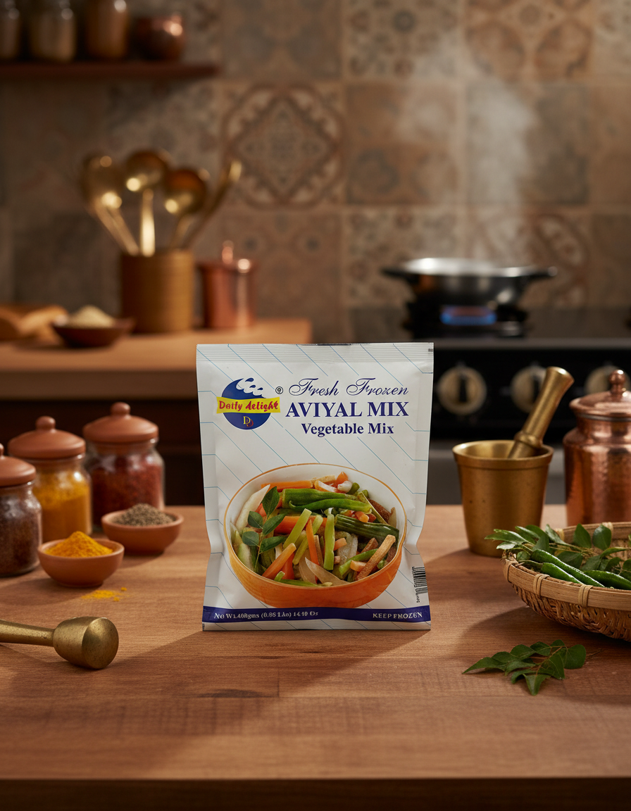 Daily Delight Frozen Aviyal Mix 400g