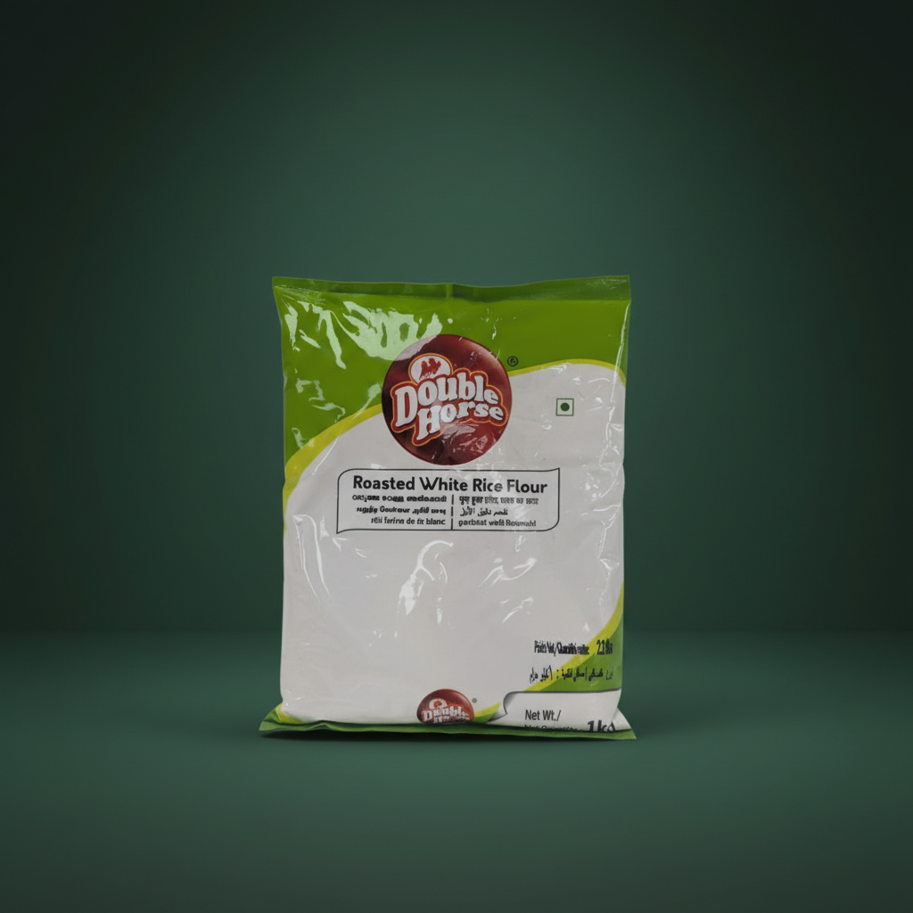 Double Horse Roasted White Rice Powder - 1kg
