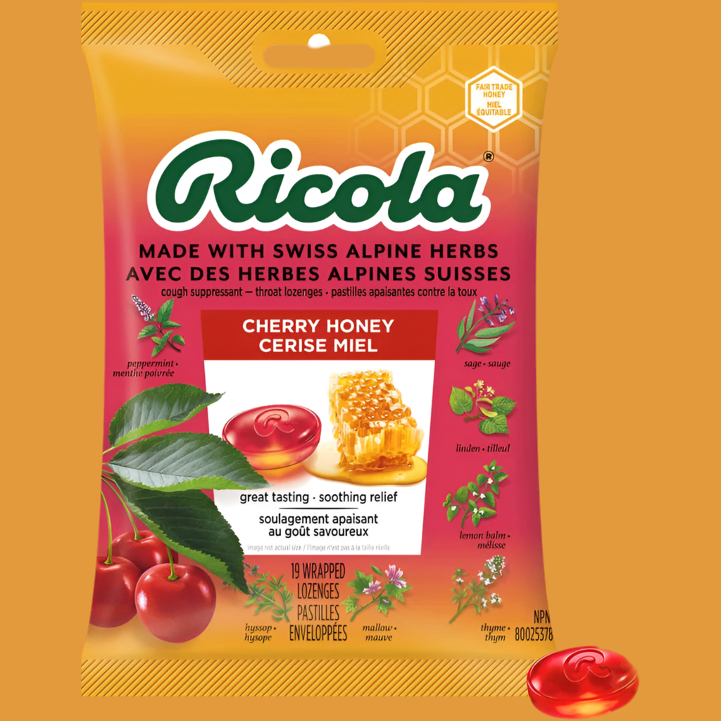 Ricola Bag Cherry 75 g