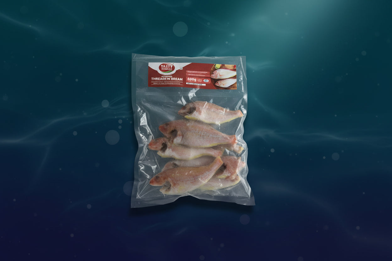 Tasty Nibbles Japanese Threadfin Bream Whole Cleaned 600 gm