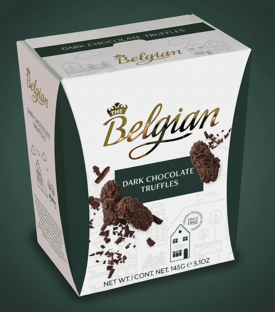 Belgian Dark Chocolate Truffles 145g