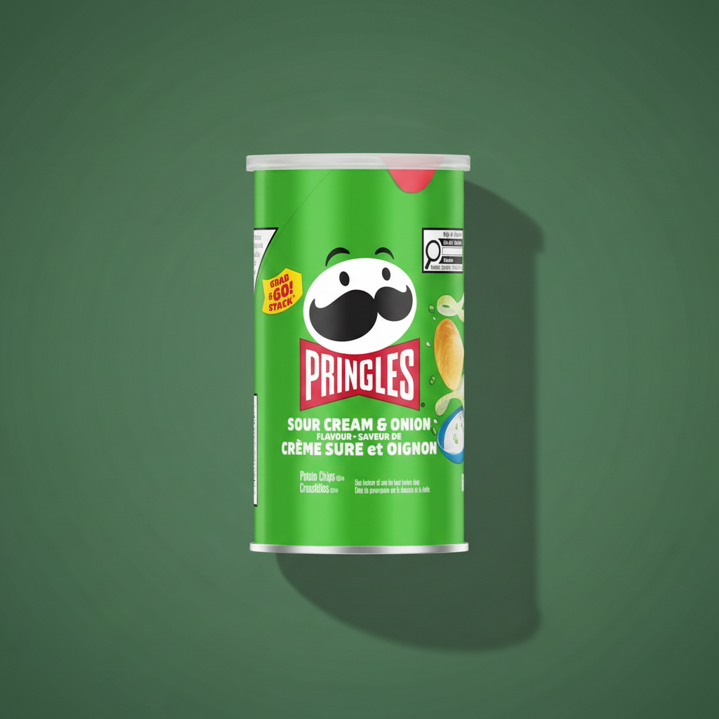 PRINGLES SOUR CREAM/ONION 68G