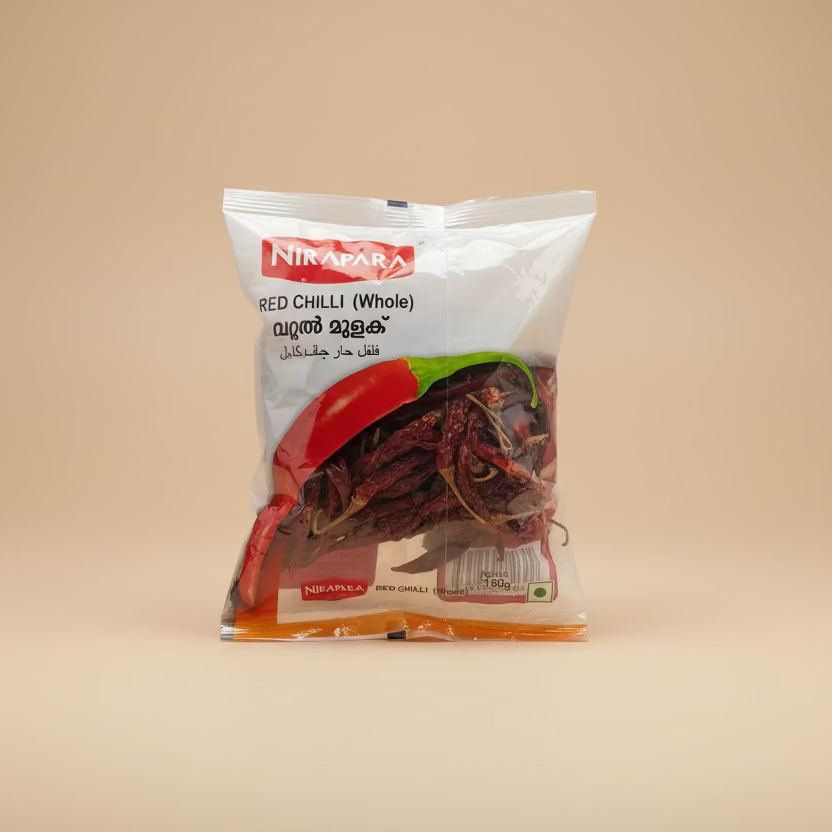 Nirapara Red Chilli Whole 100gm