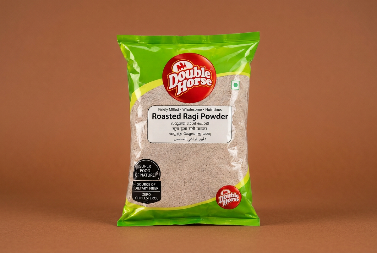 Double Horse Roasted Ragi Powder 1 kg