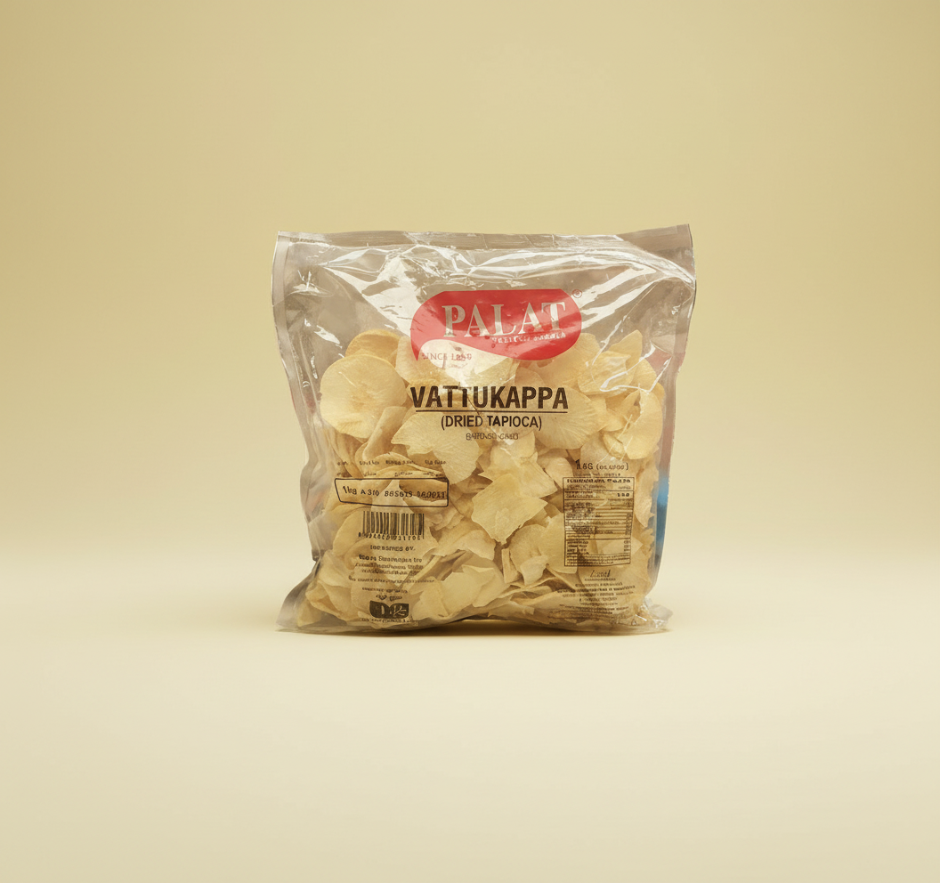 Palat Dried Tapioca (Vattukappa) - 1kg