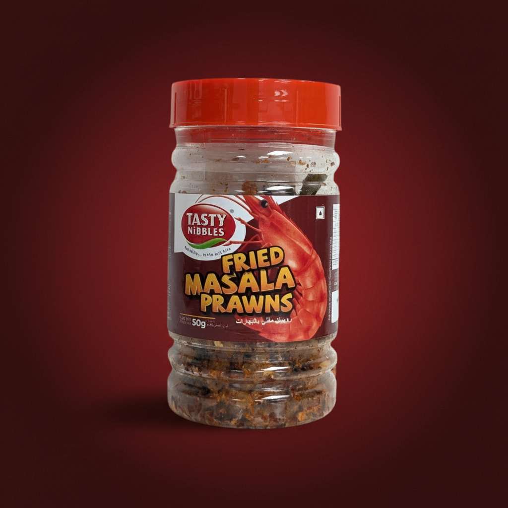 Tasty Nibbles-Fried Masala Prawns 50gm