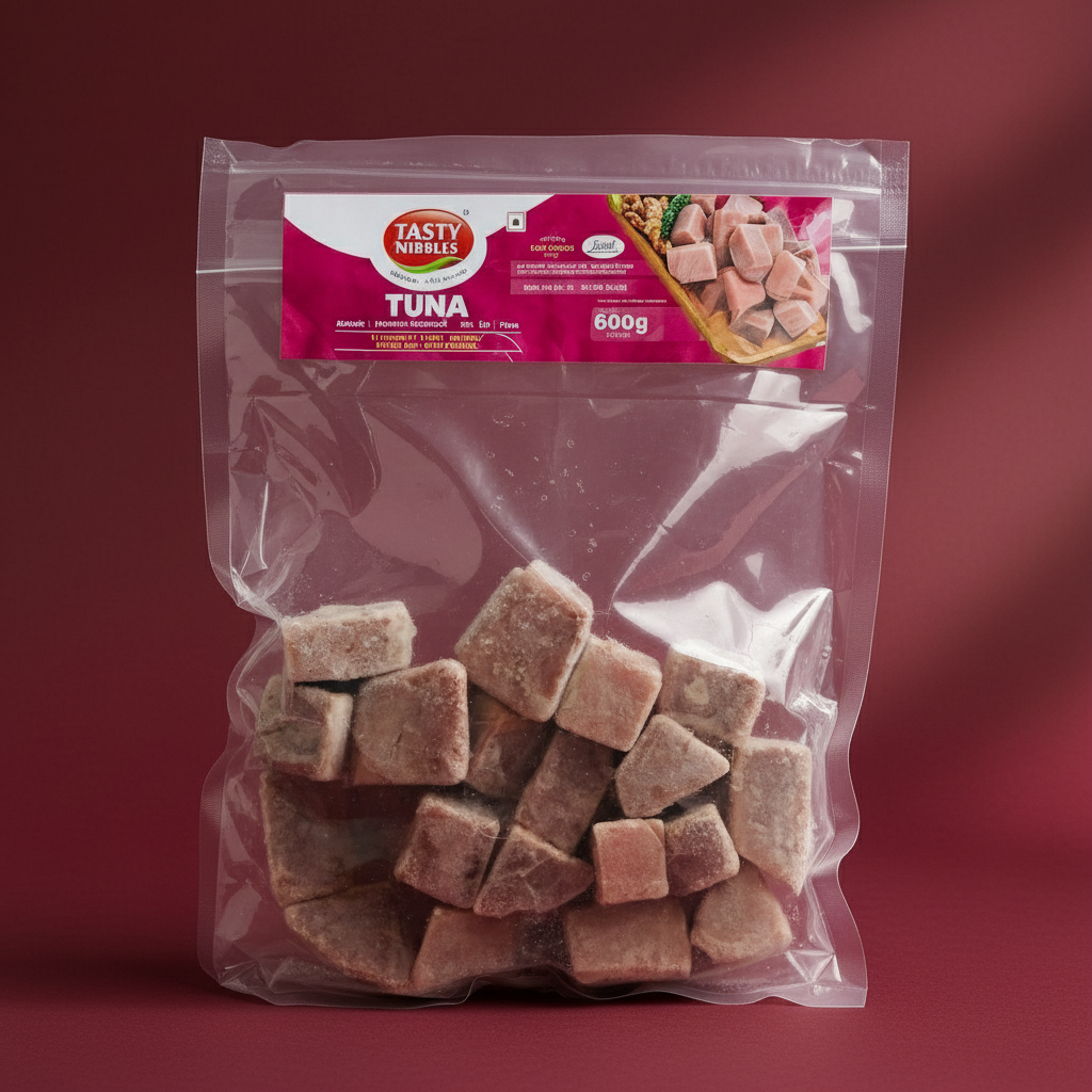 Tasty nibbles frozen tuna curry cut-600 gm
