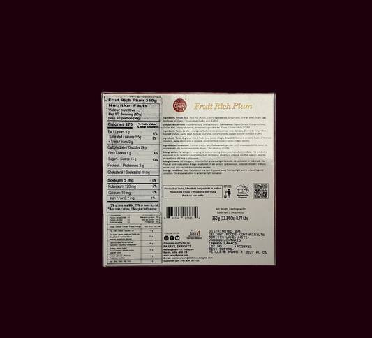 Delicious Delights Fruit Rich Plum - 350g