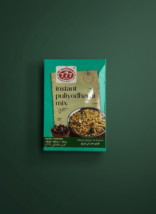 777 instant puliyodharai mix 165g
