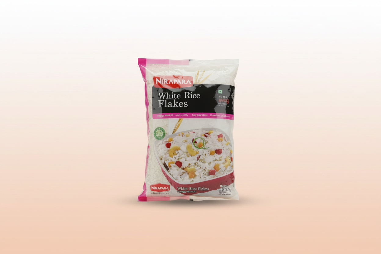 Nirapara White rice Flakes 400g