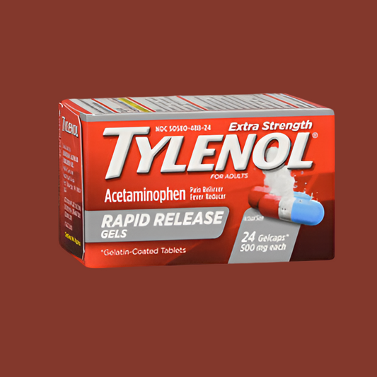 Tylenol Extra Strength Rapid Release 500mg 24 Gelcaps