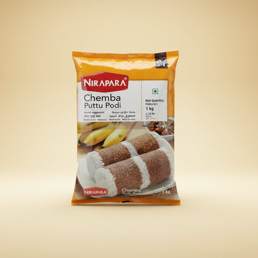 Nirapara Chemba Puttu Podi 1Kg