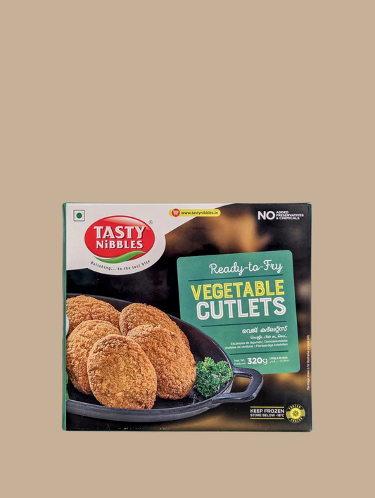 Tasty nibbles Frozen veg cutlet- 320 gm