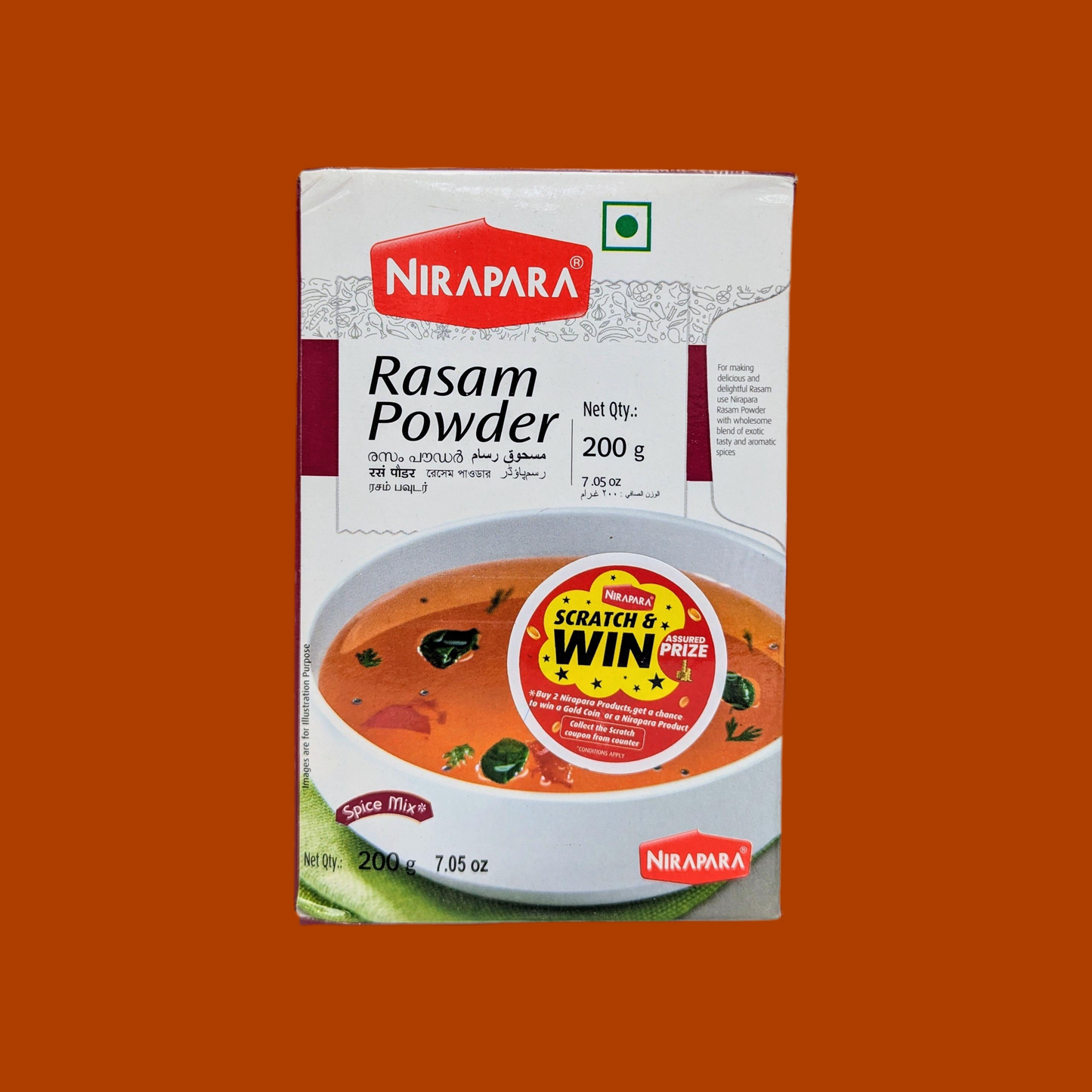 Nirapara Rasam Powder - 200g