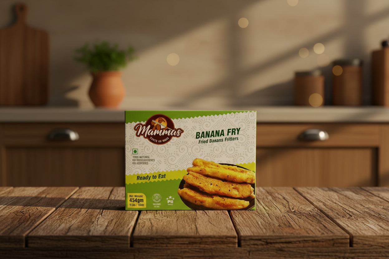 Mammas  Banana fry 454g