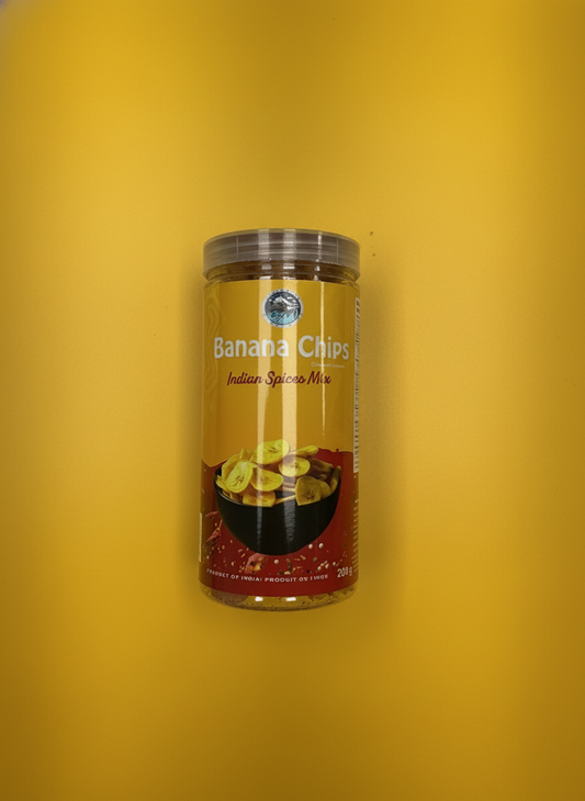 Big M Banana Chips Indian Spice Mix 200g