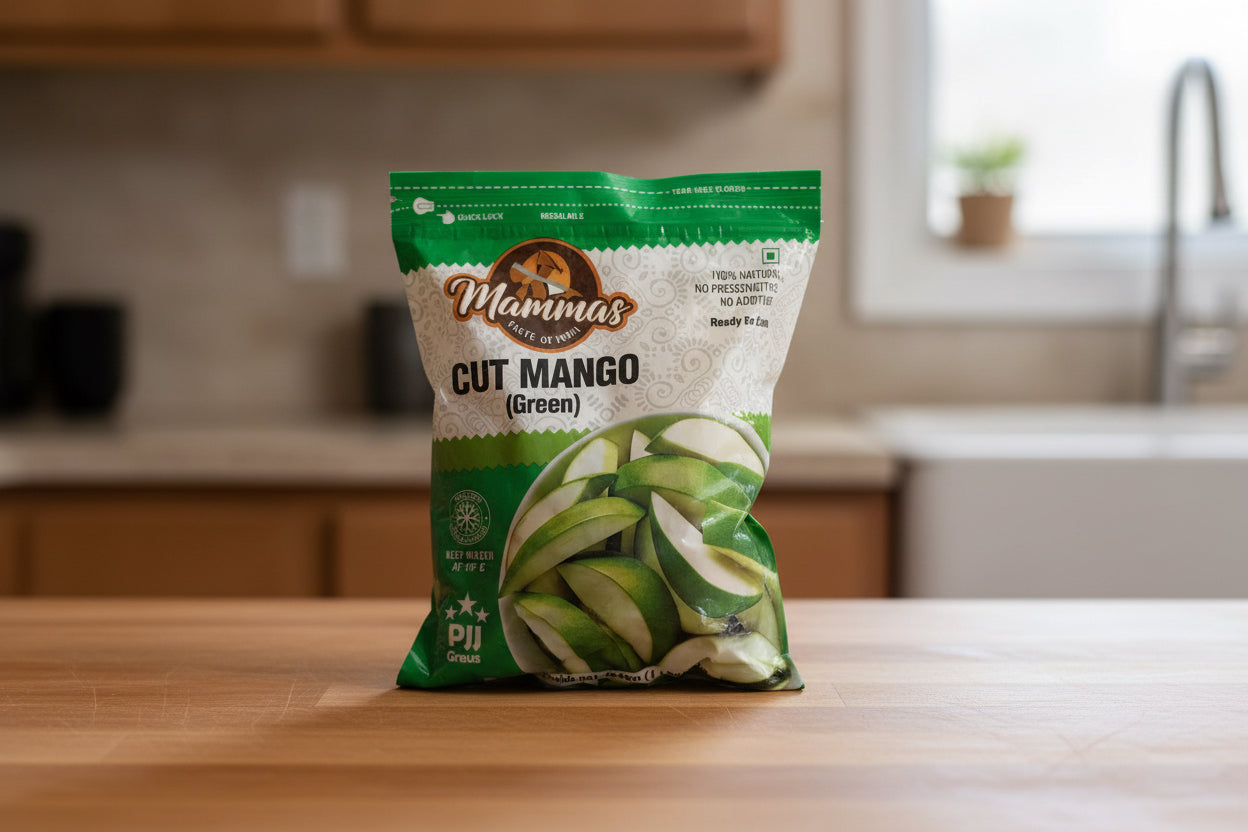 Mammas Cut Mango 454 g