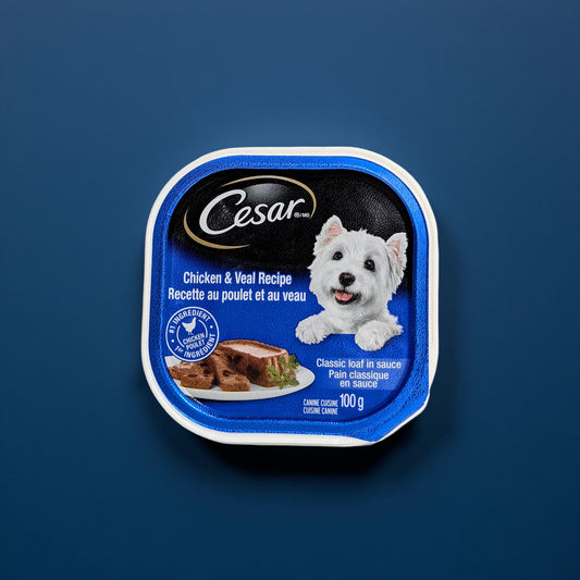Cesar Chicken & Veal 100G