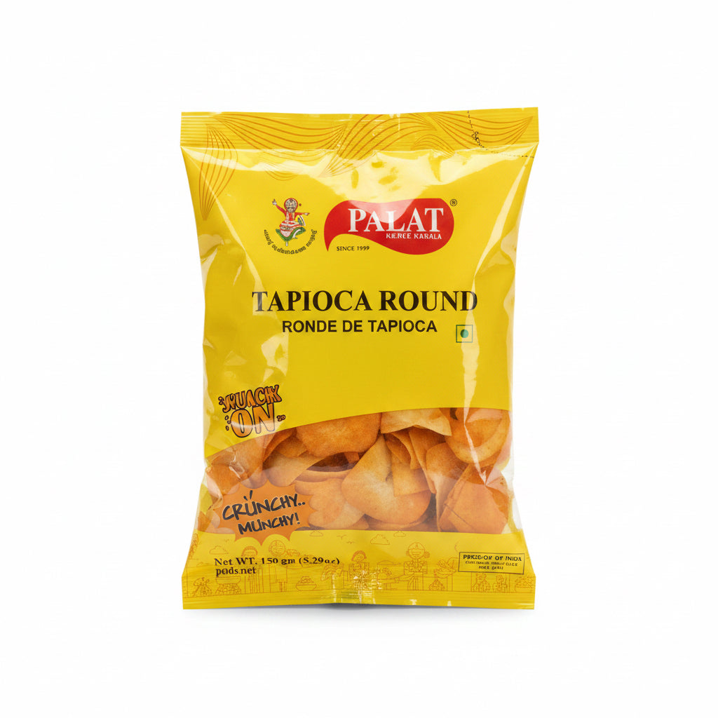 Palat Tapioca Chips Round 150g