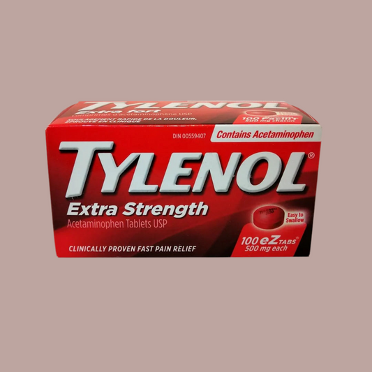 Tylenol X-Strength Ez Tabs 500Mg 100Tabs