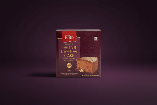 Elite Delicious Dates & Cashew Cake 300g