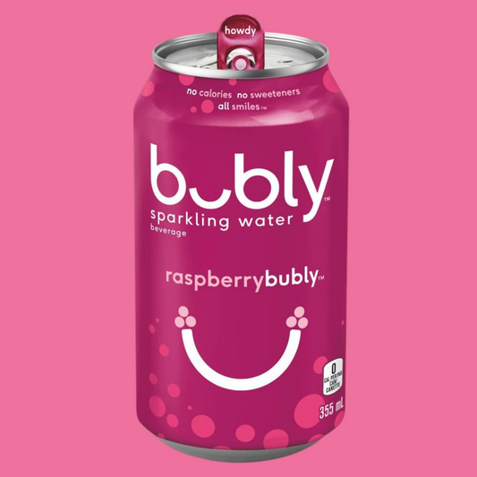 Bubly raspberry 355ml