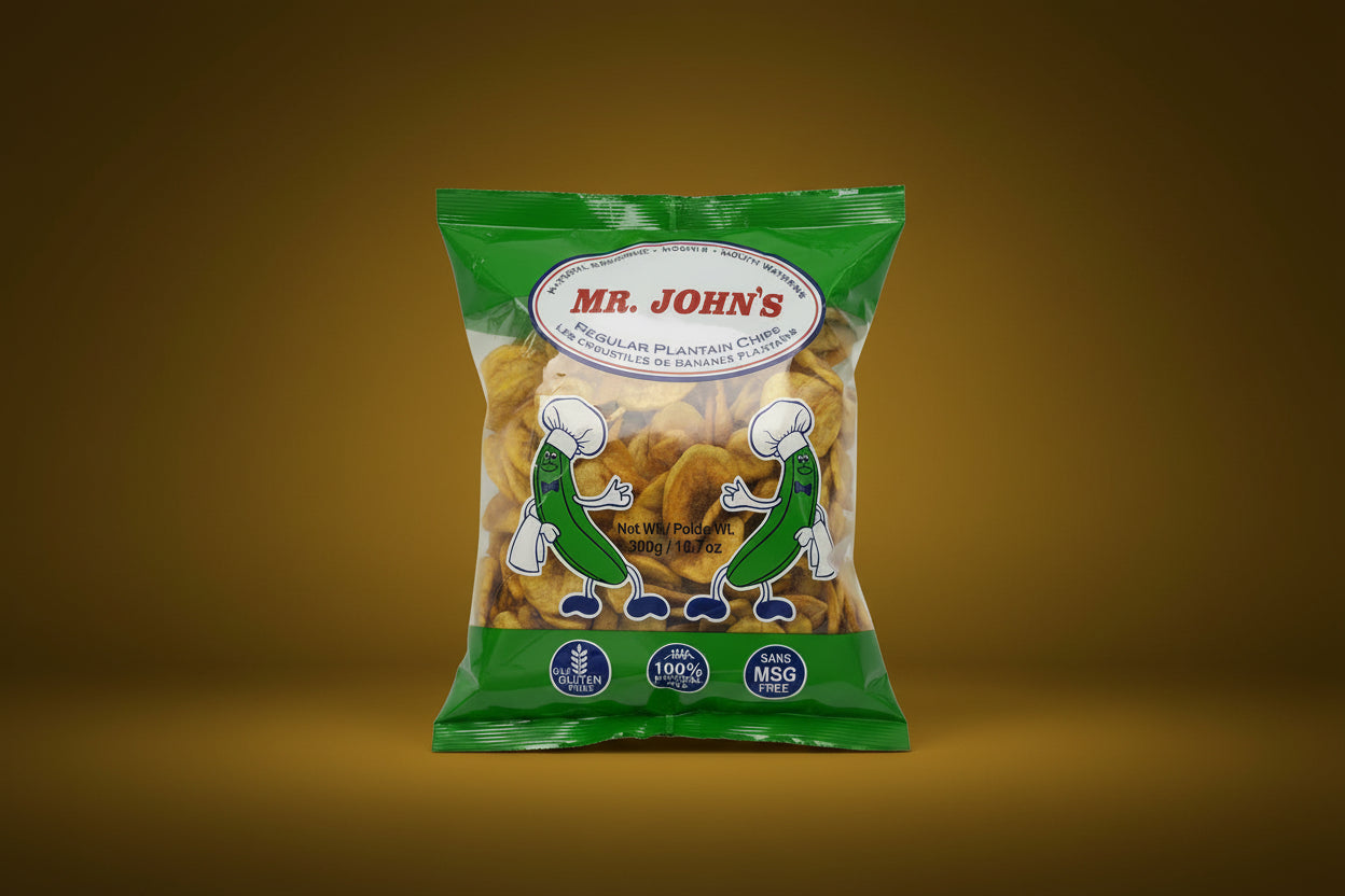 Mr. John’s Regular Plantain Chips 300g