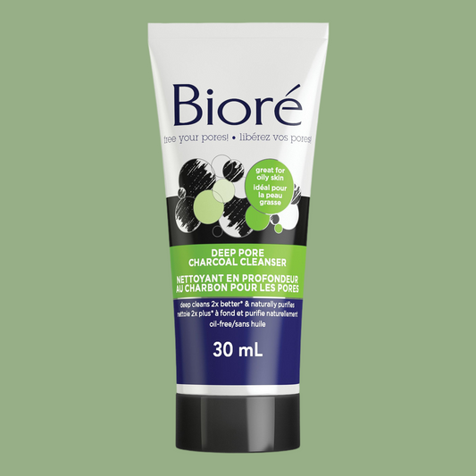 Biore Deep Pore Charcoal Cleanser 30mL