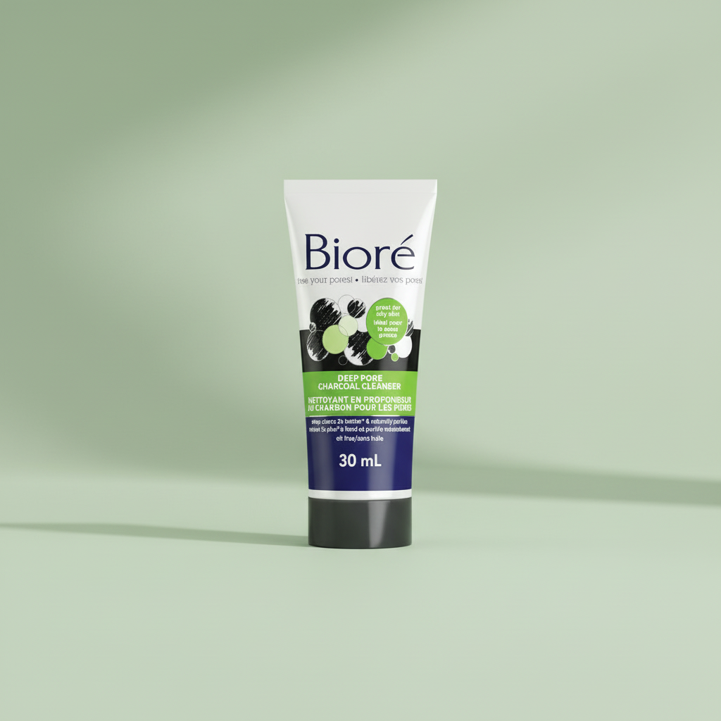 Biore Deep Pore Charcoal Cleanser 30mL