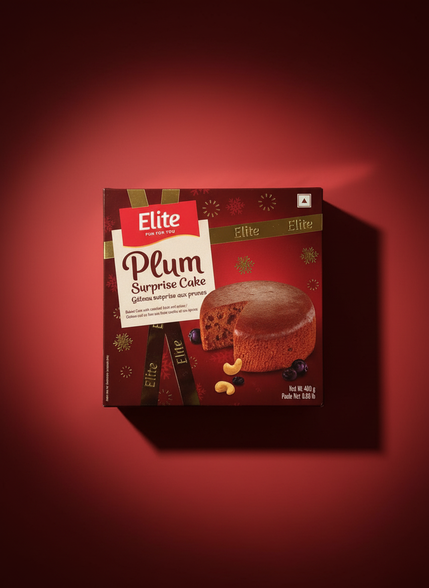 Elite Plum Surprise Cake - 400g