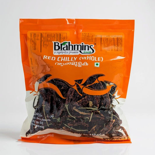 Brahmins Red Chilli Whole - 100g