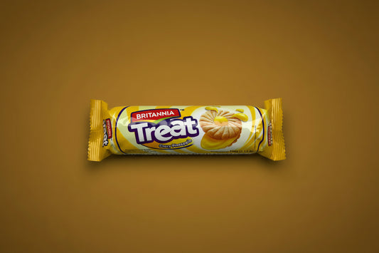 Britannia Pineapple Cream Treat Biscuit 100g