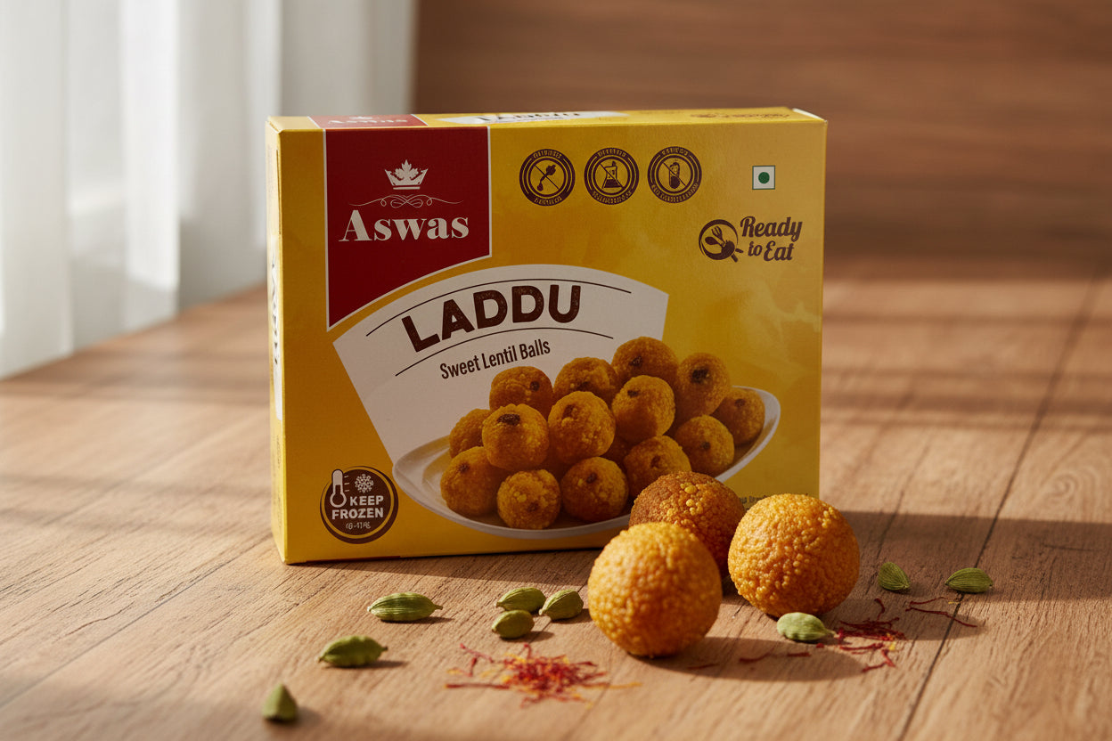 Aswas Laddu Sweet Lentil Balls(350g)