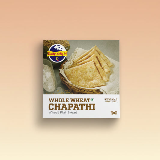 Daily Delight Whole Wheat Chapathi 454G