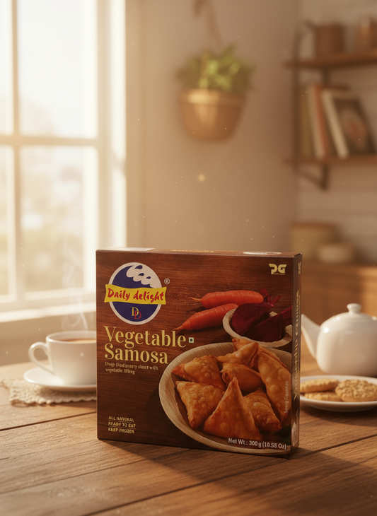 Daily Delight Frozen Vegetable Samosa 300g