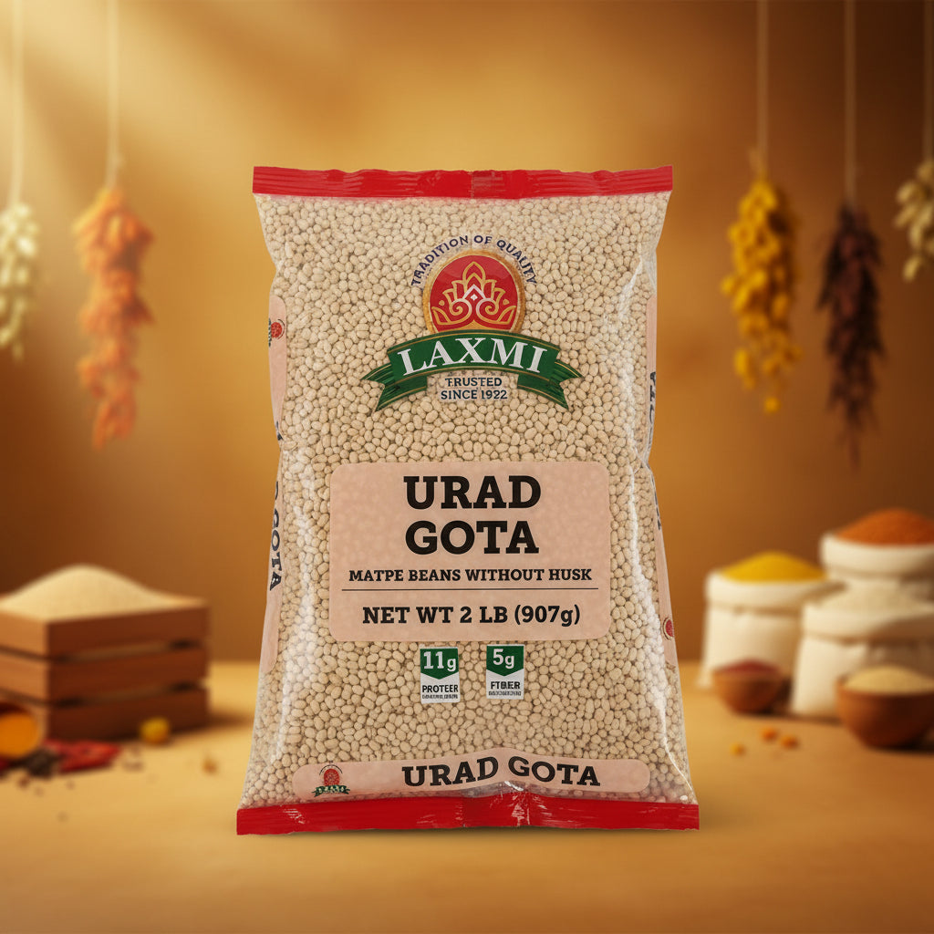 Laxmi Urad Dal (white whole) 2LB