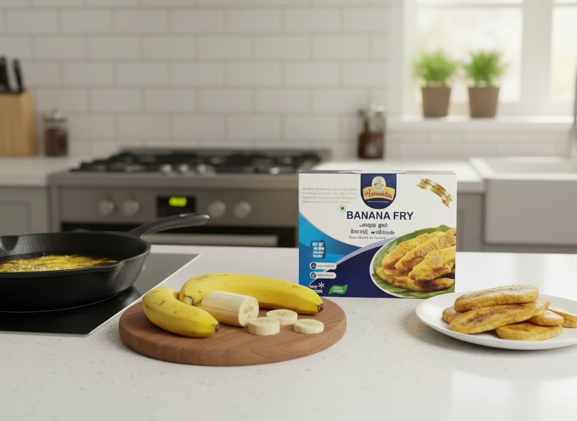 Ammachies Banana Fry Frozen -400g