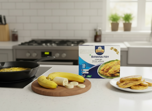 Ammachies Banana Fry Frozen -400g