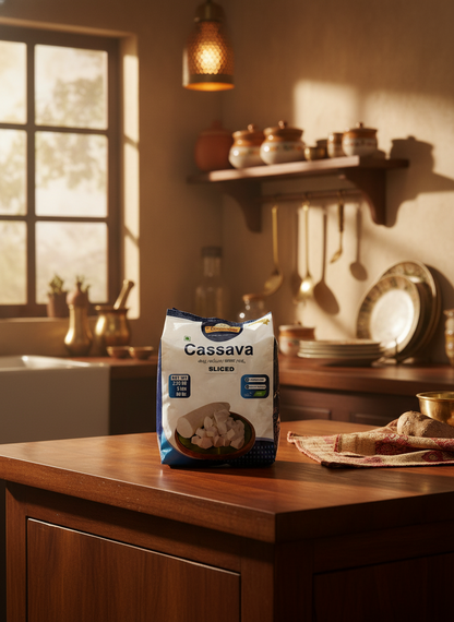 (Copy) Ammachies Frozen Tapioca(Cassava) sliced 2lb