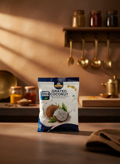 Ammachies Grated Coconut Frozen - 400g